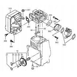 Wacker wm90 wm100 kolektoriaus tarpiklis 0159215