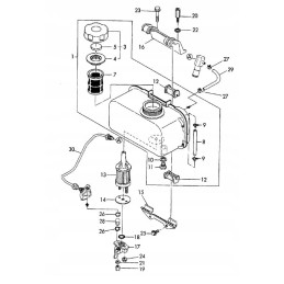 Yanmar l40 l48 l100 kuro filtras 114250 55121