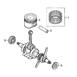Honda gx22 gx31 veleno alyvos sandariklis 91213 zm3 003