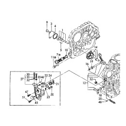 Yanmar l40 l48 reguliatoriaus plokštelė 714268 66500