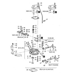 Hatz e673 e573 vožtuvo dangtelio tarpiklis 03208902