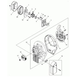Wacker Hammers BH oro filtro bazė 0207688
