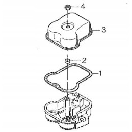 Hatz 3l30 4l30 vožtuvo dangtelio tarpinė 03469900