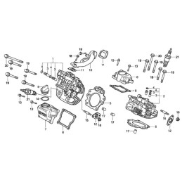 Honda gx gxv galvos tarpiklis 12251 zj1 003