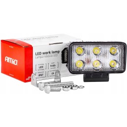 Awl02 6 LED plokščia 9 60v darbinė lempa