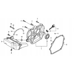 Honda gx120 dangtelio tarpiklis 11381 zk7 v00