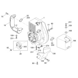 Wacker BS plaktuvų duslintuvo tarpinė 5100032211