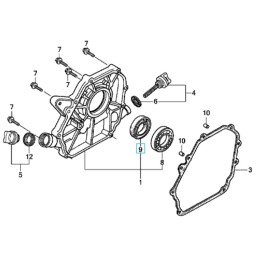 Honda gx120 veleno alyvos sandariklis 91203 ze0 013