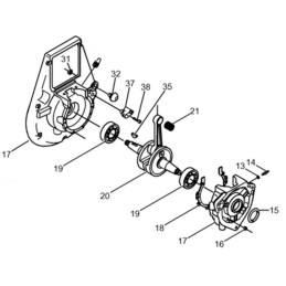 Wacker BS plaktuvai, vakuuminis vamzdis 0085642