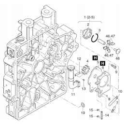 Hatz 1b20 1b30 1b40 reguliatoriaus svoriai 05079611