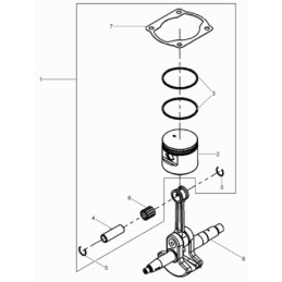 Wacker bts635 adatinis guolis 0213685