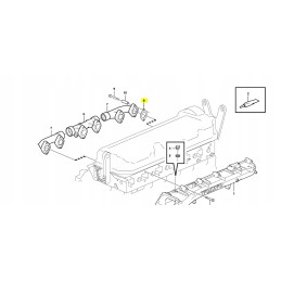 Volvo savivarčio krautuvo kolektoriaus tarpinė