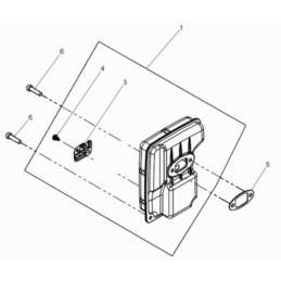 Wacker bts630 bts635 duslintuvo tarpiklis 0213602