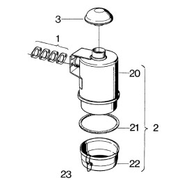 Hatz e786 filtro tarpiklių rinkinys 01158700