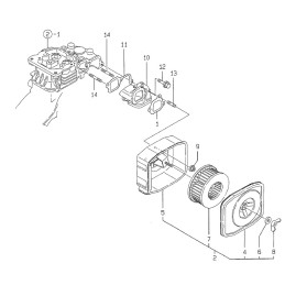 Yanmar l40 l48 oro filtras 114250 12581
