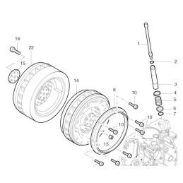 Hatz 1d81 1d90 smagračio varžtas 50363100