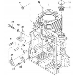 Hatz 1b20 1b30 guolių slėgio varžtas 50564300