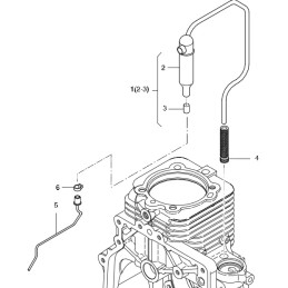 Hatz 1b20 1b30 ventiliacijos vamzdis 01617900