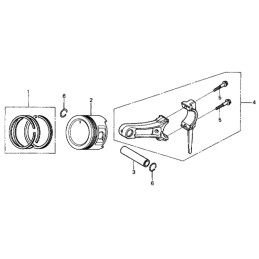 Honda gx160 kaiščio apsauga 90551 ze1 000