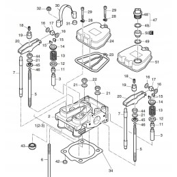 Hatz 1b40 galvos smeigė 149 mm m10 m8 05159600