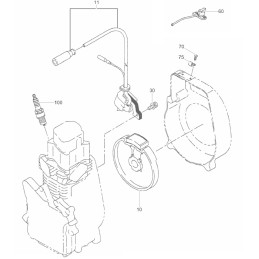 Wacker wm90 wm100 uždegimo žvakė 0158646