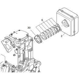 Hatz 1d41 1d50 duslintuvo tarpiklis 04212601