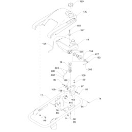 Wacker BS rammers statinės dujų kabelis 2003655