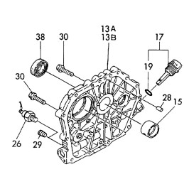 Yanmar l40 l48 pagrindinis guolis std 114250 02100