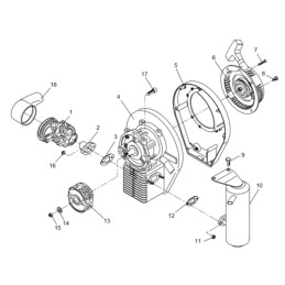 Wacker rammers bs karbiuratoriaus tarpiklis 0083445