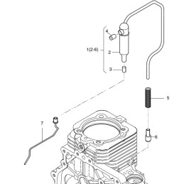Hatz 1b20 1b30 alsuoklio vamzdelis 01551600