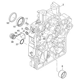 Hatz 1b40 1b50 pagrindinis guolis std 04288700