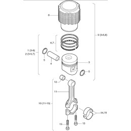 Hatz 1d81 kaiščio apsauga 50020800