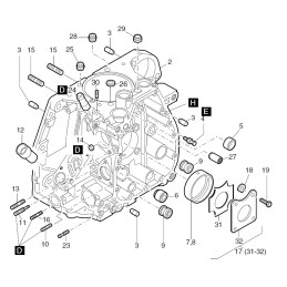 Hatz 1d41 kaiščio sandariklis 50392000