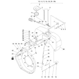 Hatz 1b ir 1d degalų atbulinis vožtuvas 01534601