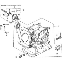 Honda gx120 gx160 greičio reguliatorius 06165 z1 000