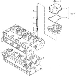 Hatz serijos lo žiedų stūmimo dangteliai 50288000
