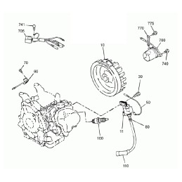 Wacker wm170 uždegimo žvakė 0156554