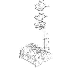 Hatz 2l30 3l30 stūmiklio dangtelis arba žiedas 40022800