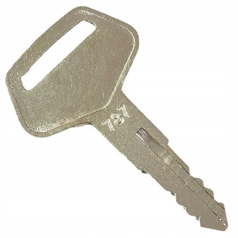 1x Komatsu 787 užpildo durelių uždegimo raktelis