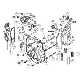 Honda eu10 kempinis oro filtras 17211 zt3 000