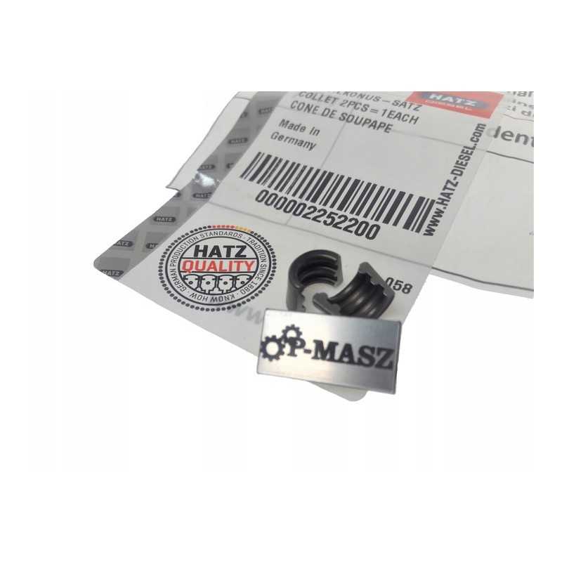 Hatz 1d81 1d90 vožtuvo apsauga 02252200