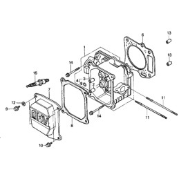 Honda gxv120 galvos tarpiklis 12251 z6 000