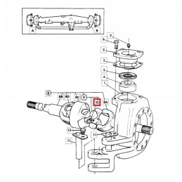 Cross Polosi jcb 3cx 4cx 914 80207 30 2x82mm