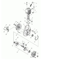 Wacker wm80 alkūninio veleno guolis 2001645