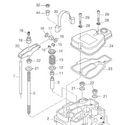 Hatz 1b20 vožtuvo kreiptuvas 05119400