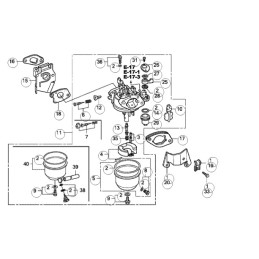 Honda gx120 karbiuratoriaus tarpiklis 16212 zh7 800