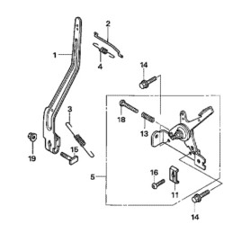 Honda gx100 reguliatorius pret 16555 z0d 000