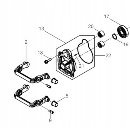 Wacker bh24 bh55 bh65 įvorė 5100032401