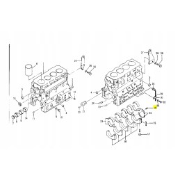 Cat 428b 6v8236 siurblio vožtuvo kaištis
