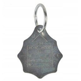 Etiketė kelių kojų grandininiams stropams